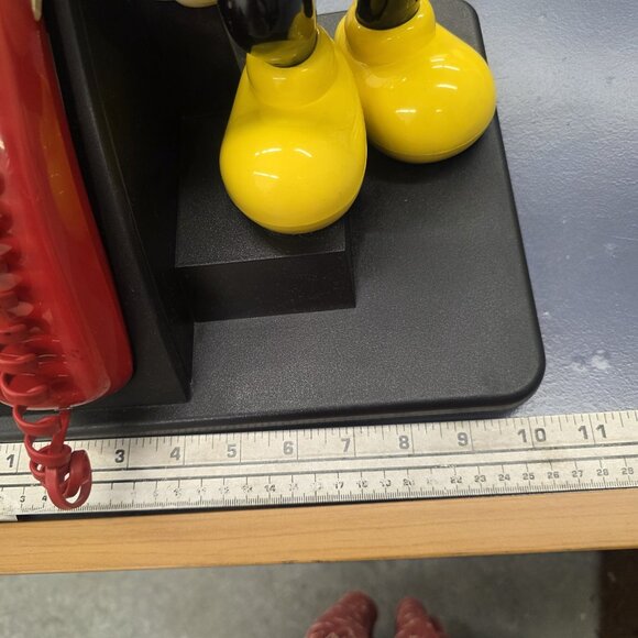 Vintage 90s Mickey Mouse Disney Phone AT&T Land Line Desk Push Button Telephone - Picture 8 of 11